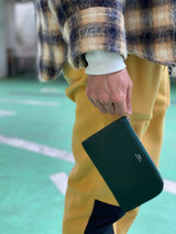 【GENDER】シュリンクレザー L型ロングウォレット SKW-020GD3