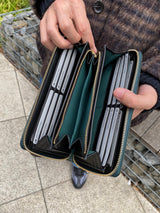 【BILAYER】アドバンレザー ラウンドロングウォレット SKW-014400