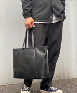 【REVALUE】ベジタブルタンニンレザー サイドポケットトートバッグ SKB-020RV1