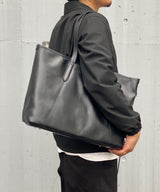 【REVALUE】ベジタブルタンニンレザー サイドポケットトートバッグ SKB-020RV1