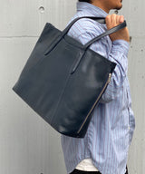 【REVALUE】ベジタブルタンニンレザー サイドポケットトートバッグ SKB-020RV1