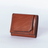 【CUT】ベジタブルタンニンレザー コンパクトウォレット SKW-014207