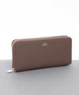 【GENDER】シュリンクレザー ラウンドロングウォレット SKW-020GD1