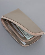 【GENDER】シュリンクレザー L型ロングウォレット SKW-020GD3