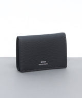 【GENDER】シュリンクレザー 三つ折りウォレット SKW-020GD4