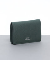 【GENDER】シュリンクレザー 三つ折りウォレット SKW-020GD4