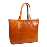 【REVALUE】ベジタブルタンニンレザー サイドポケットトートバッグ SKB-020RV1