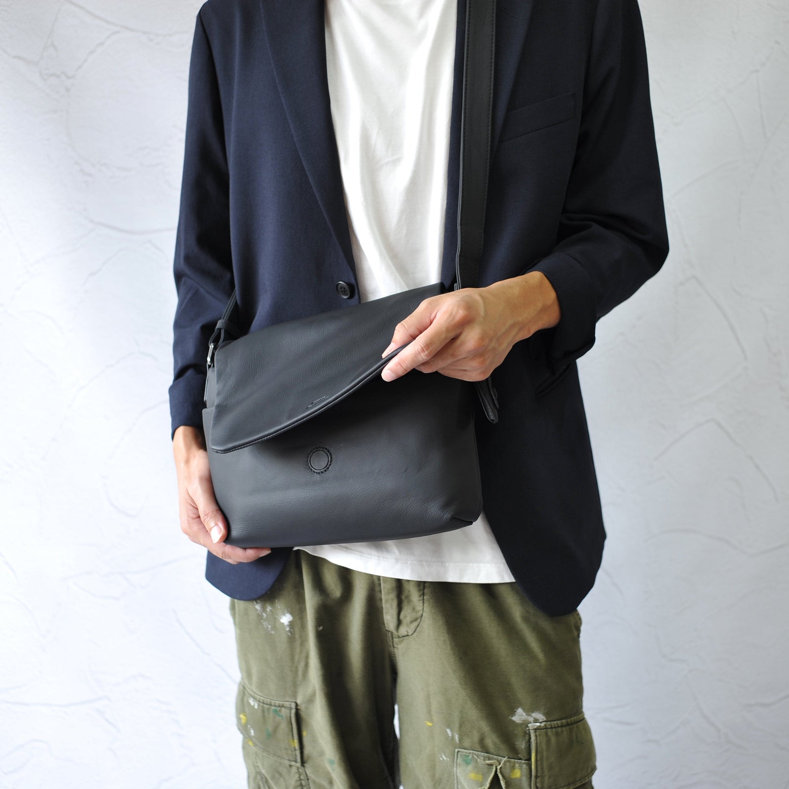 MATTE】ソフトレザー ボンディングフラップショルダー SKB-MT10 – SEEKER