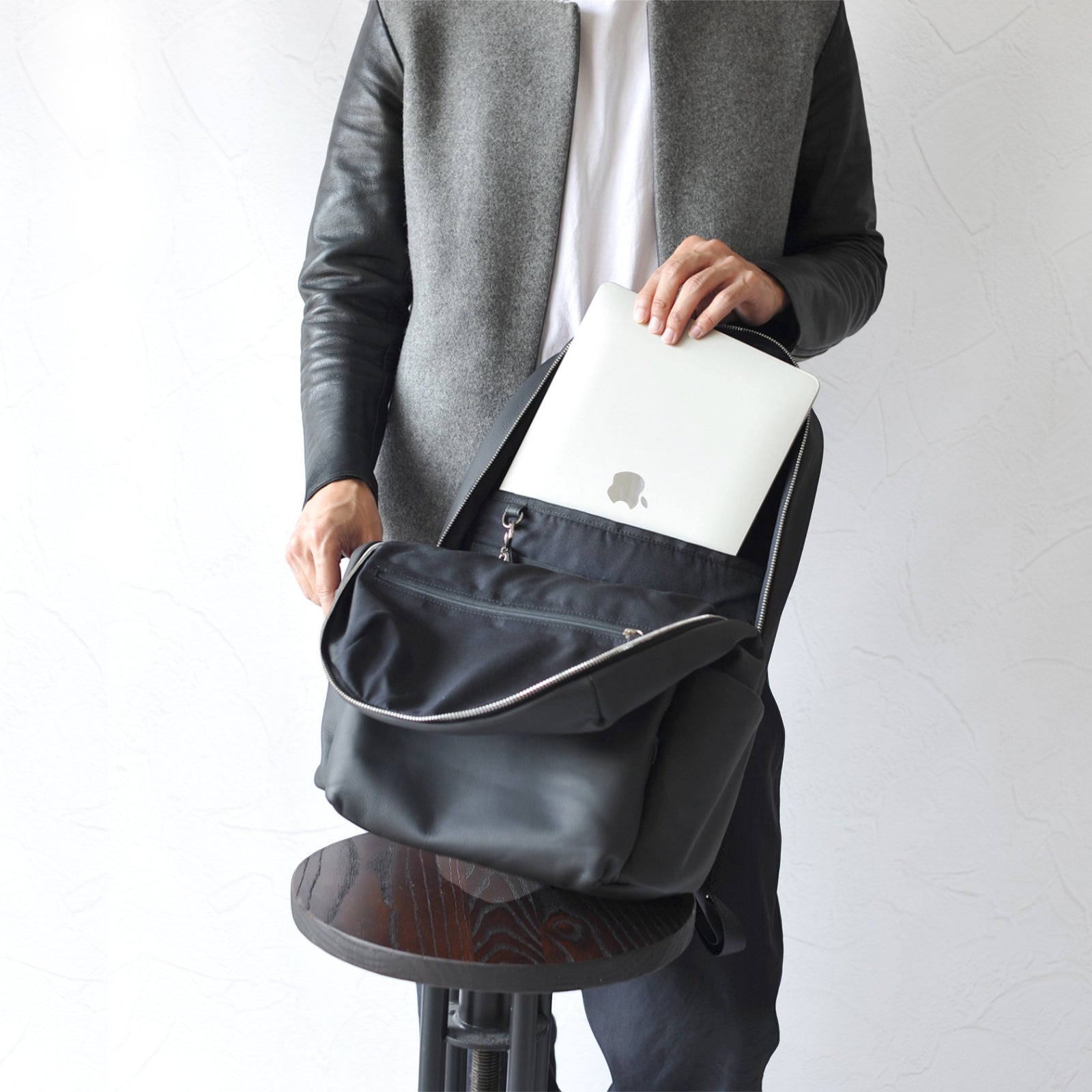 MATTE】ソフトレザー ボンディングバックパック SKB-MT17 – SEEKER