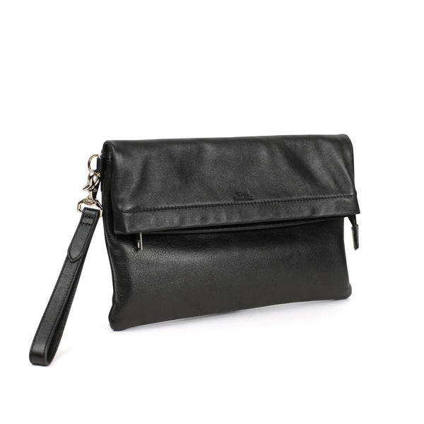 FIT】WATERPROOFレザー 2WAY 口折れクラッチショルダー SKB