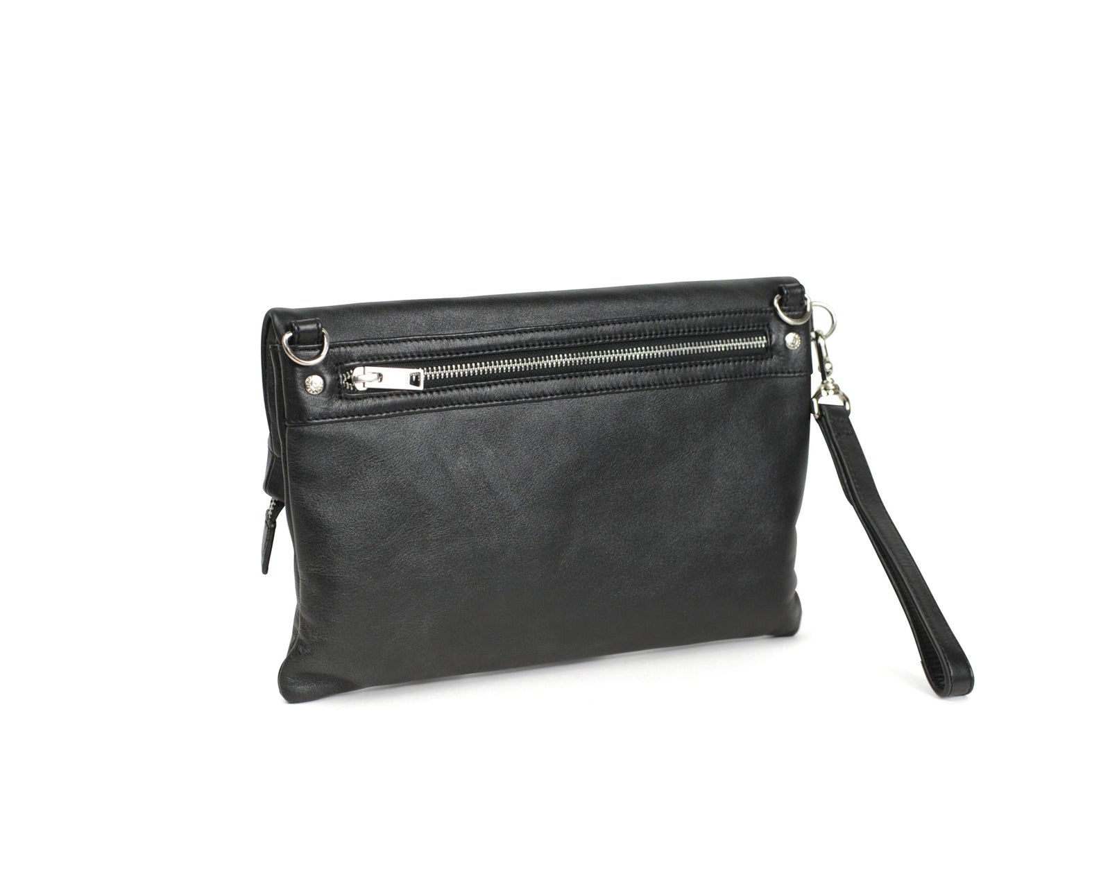 FIT】WATERPROOFレザー 2WAY 口折れクラッチショルダー SKB-021FT4