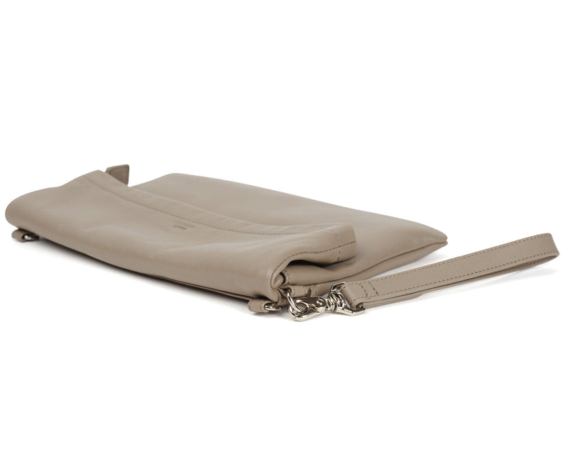 FIT】WATERPROOFレザー 2WAY 口折れクラッチショルダー SKB