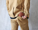 【ANTIQUE】アンティークレザー マルチコンパクト財布  SKW-AT11