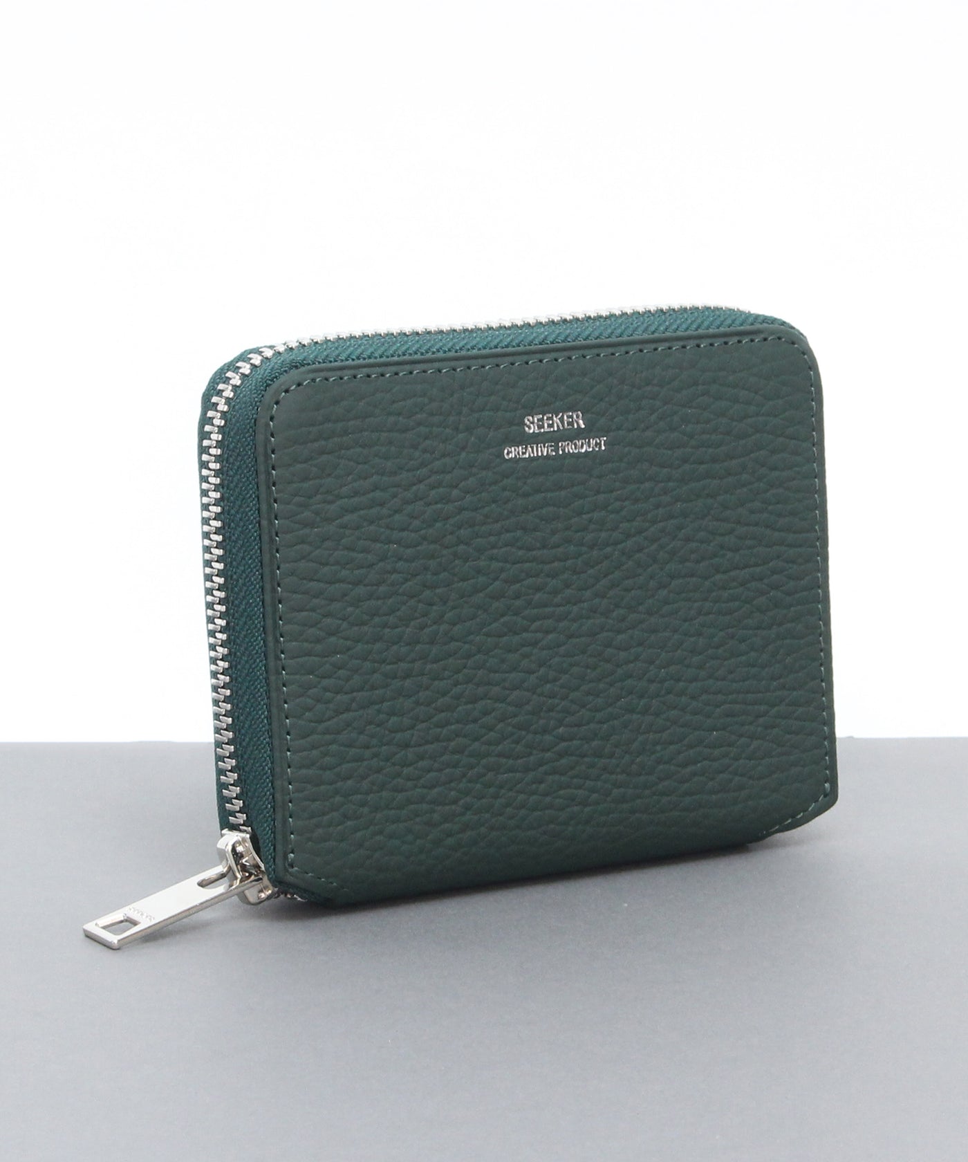 GENDER】シュリンクレザー ラウンドショートウォレット SKW-020GD2